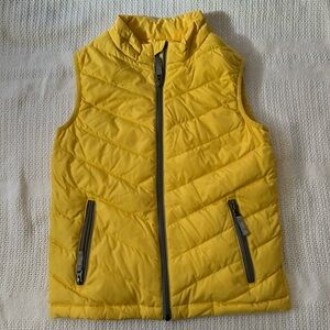 Girls Hanna Andersson yellow vest sz 140
